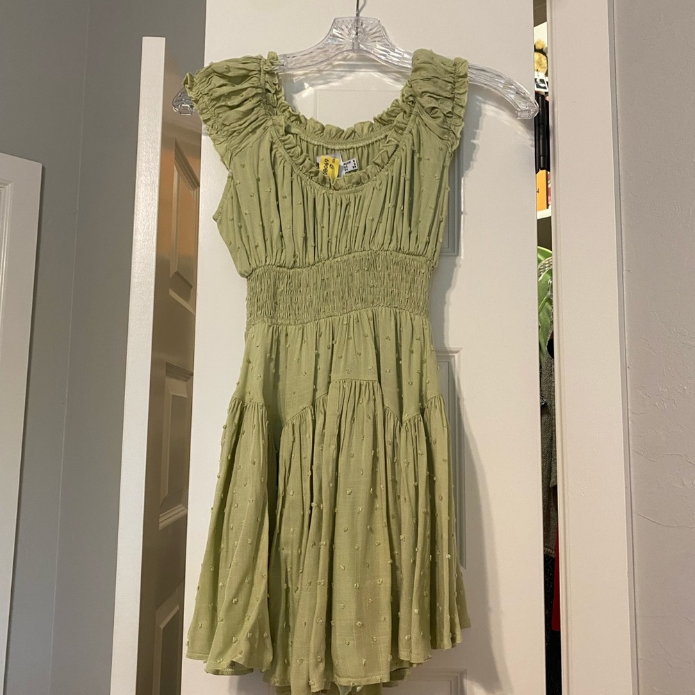 green princess polly dress never worn